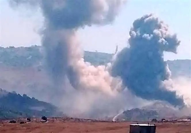 آتش‌سوزی گسترده در مناطق مرزی لبنان بر اثر حملات اسرائیل با فسفر سفید