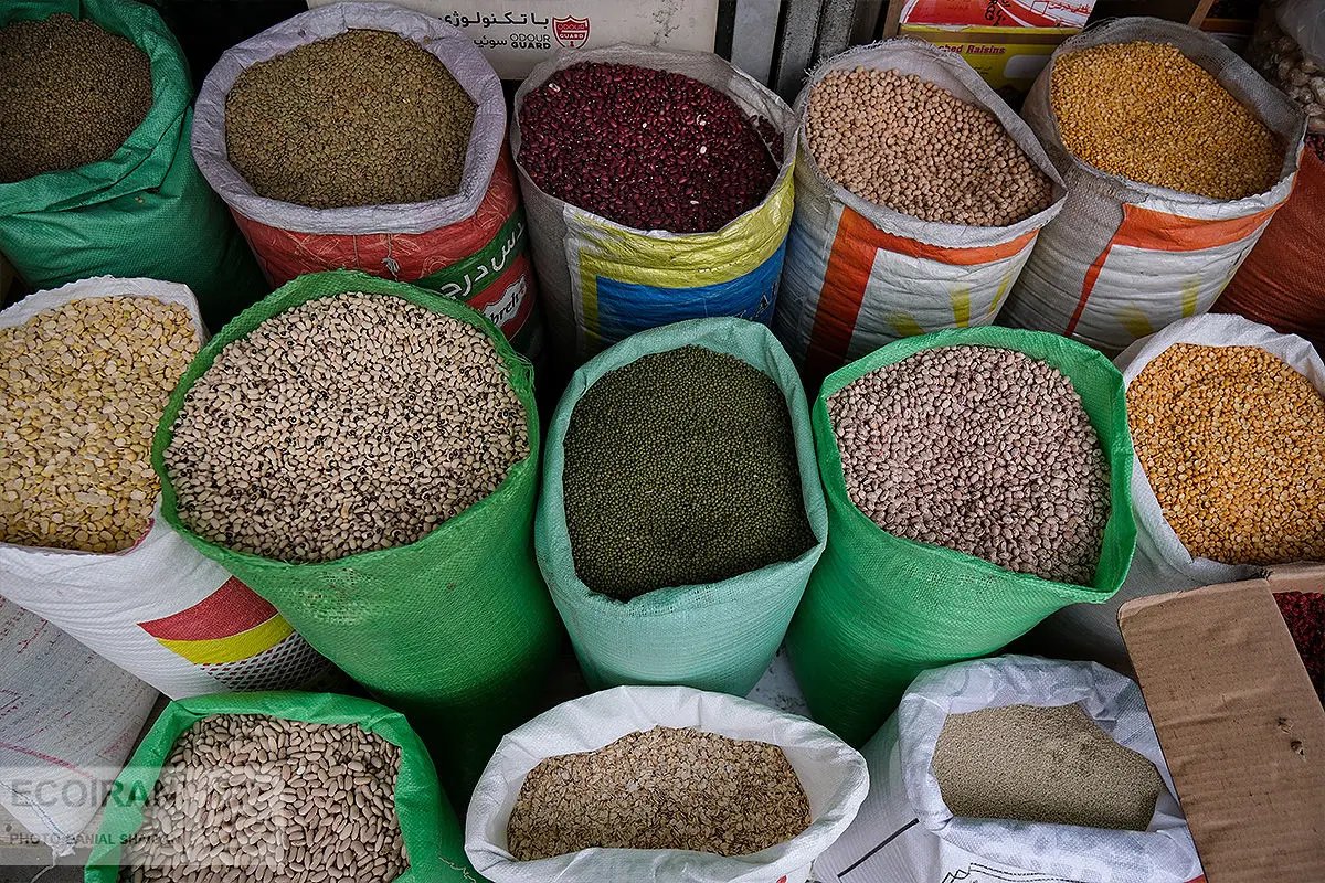 کاهش چشمگیر قیمت حبوبات در بازار؛ لوبیا چیتی نصف شد