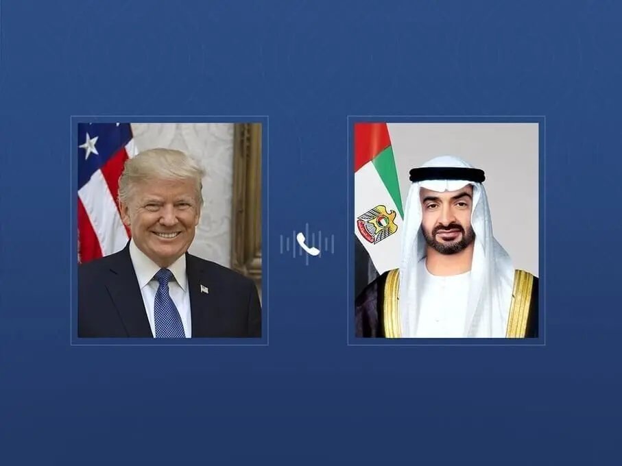 گفت‌وگوی ترامپ و بن‌زاید درباره ایران؛ همکاری آمریکا و امارات در مرحله‌ای جدید