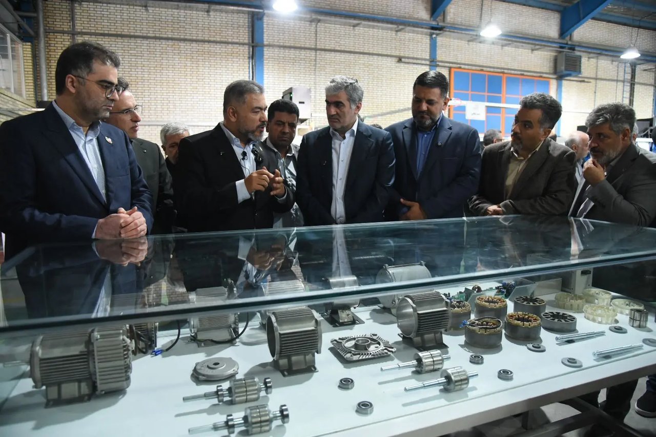 کارخانه تولید موتورهای پربازده BLDC در چناران افتتاح شد