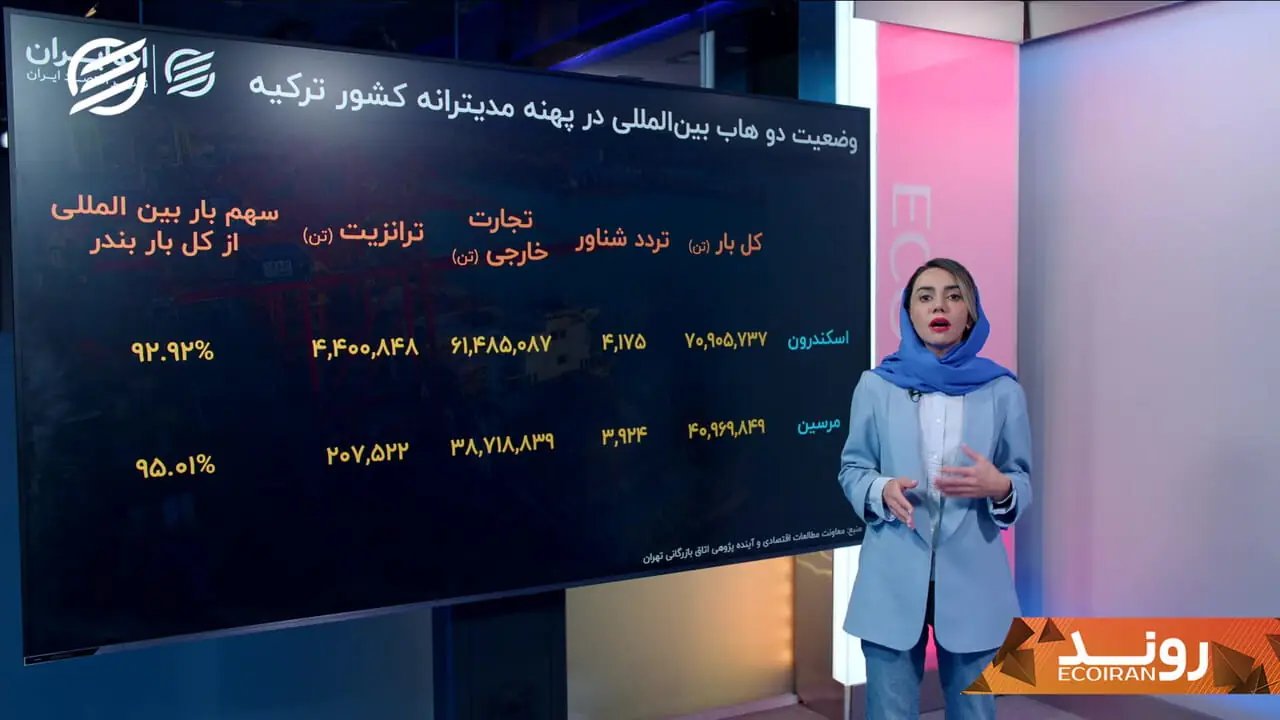 بررسی ظرفیت بنادر ترکیه برای تکمیل مسیرهای تجاری ایران